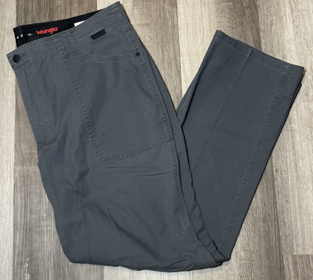 ATG x Wrangler Women's Canvas Utility Sierra Slim Fit Pants Gray 20 Avg. NWT